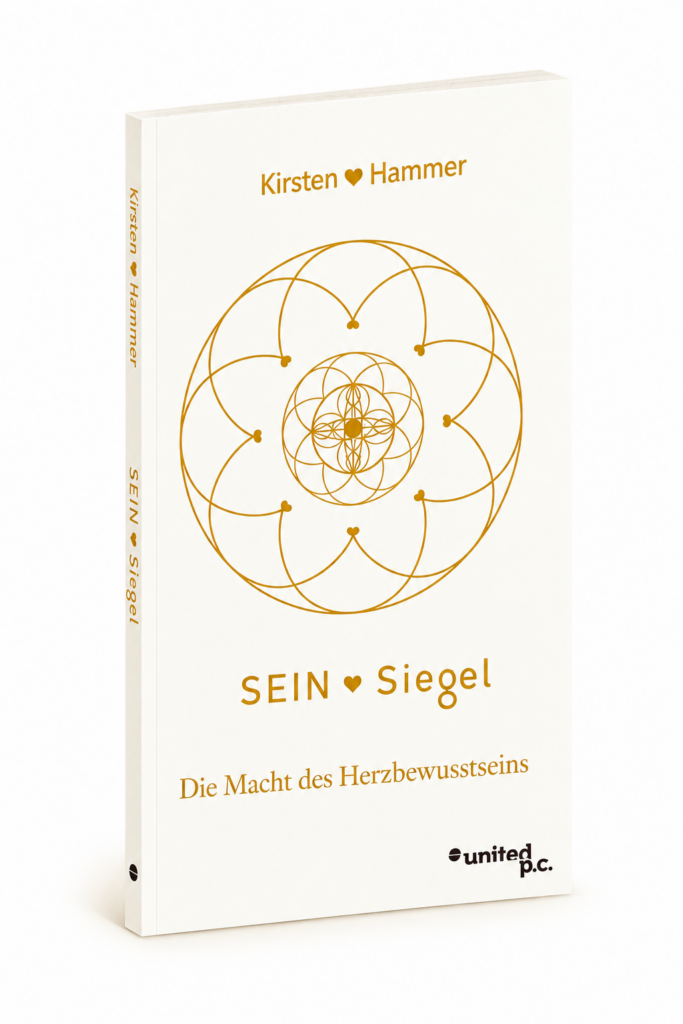 Schlankes Buch-Mockup: SEIN-Siegel® – Die Macht des Herzbewusstseins
